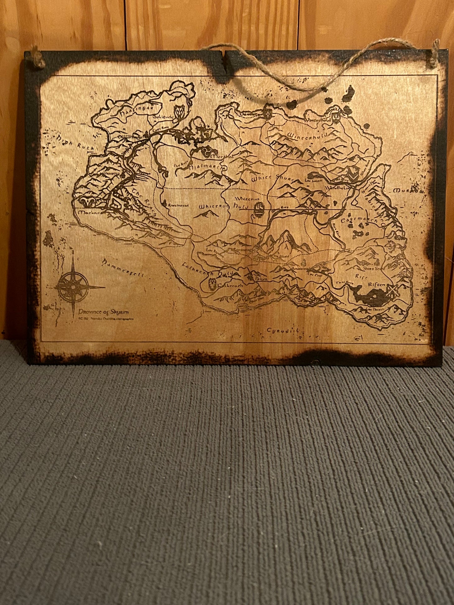 Skyrim Map