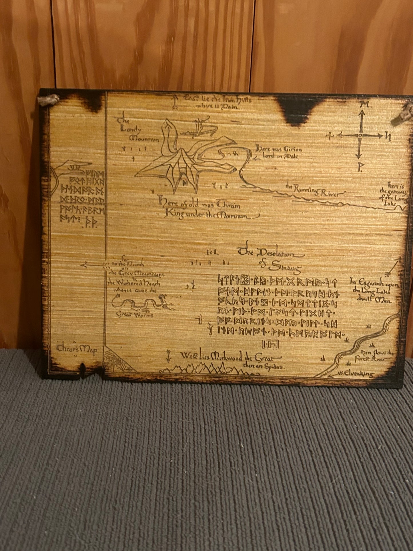 Thorin’s (Hobbit) Map