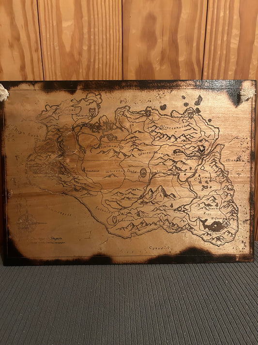 Skyrim Map