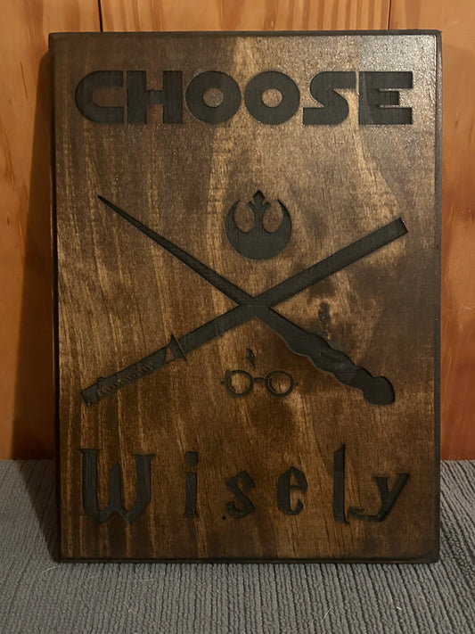 Wand / Light Saber Choose Wisely