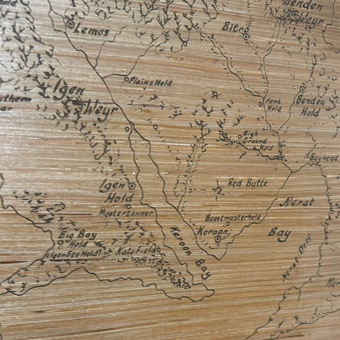 Dragonriders of Pern Map