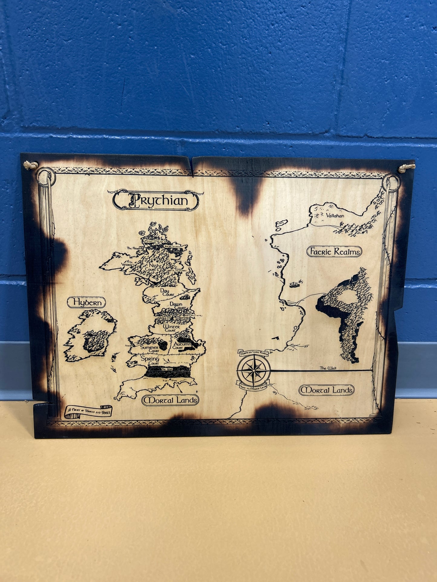 Court of Thorns and Roses Map