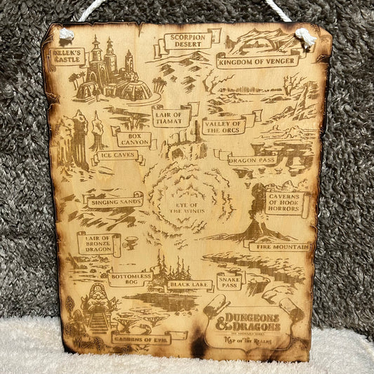 D & D Animated Series Map
