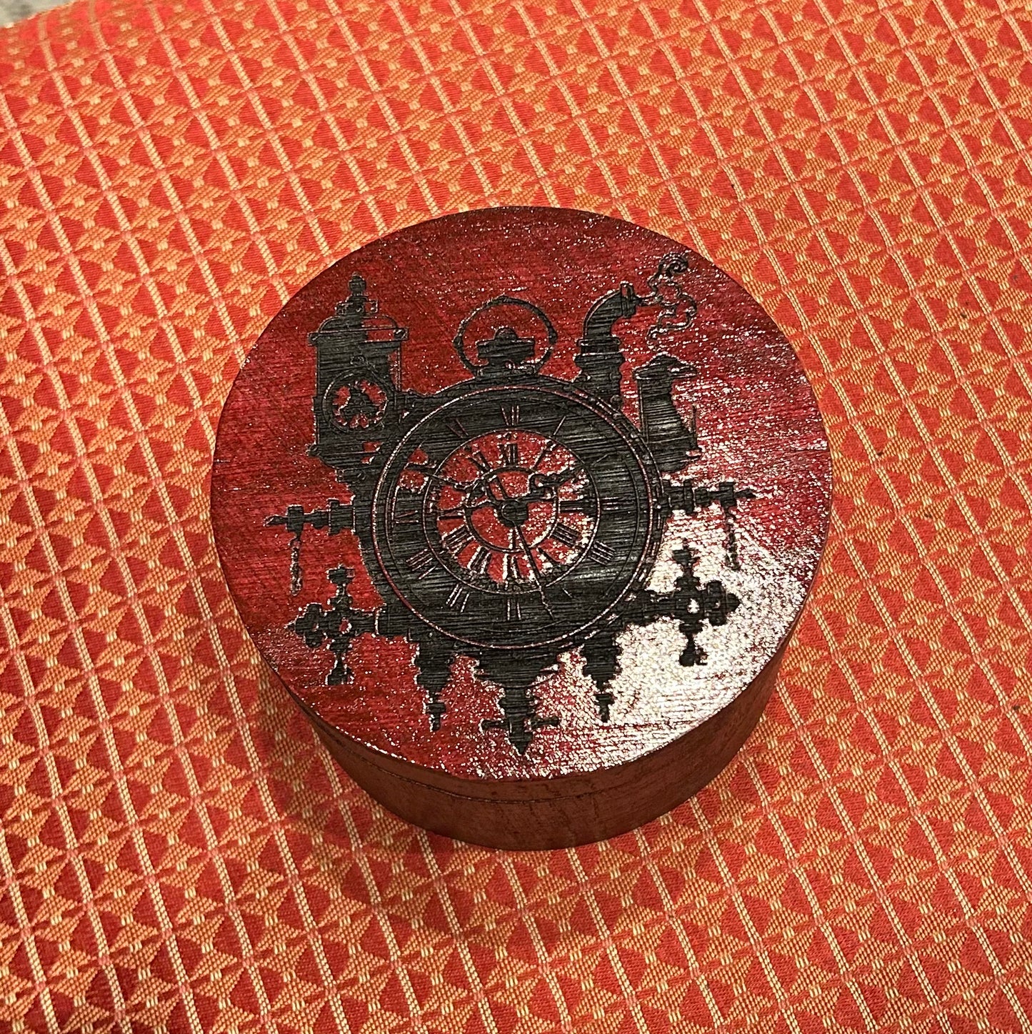 Steampunk Clock Box