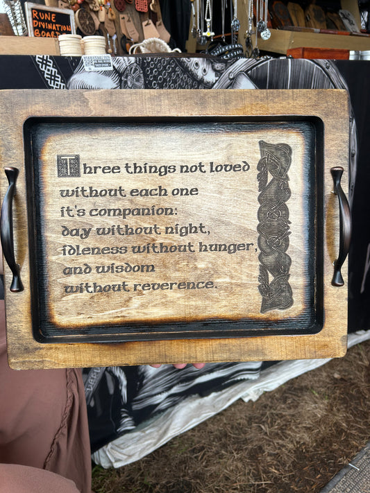 Three Things Celtic Tray