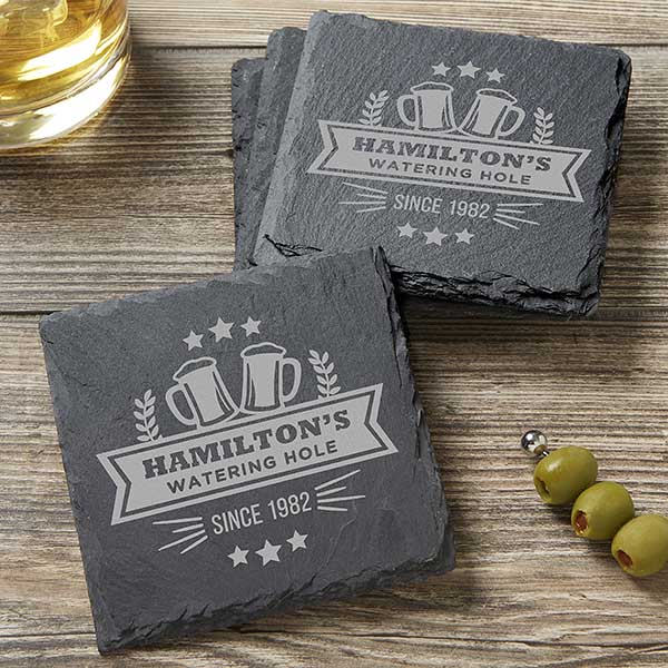 Custom Slate Coasters