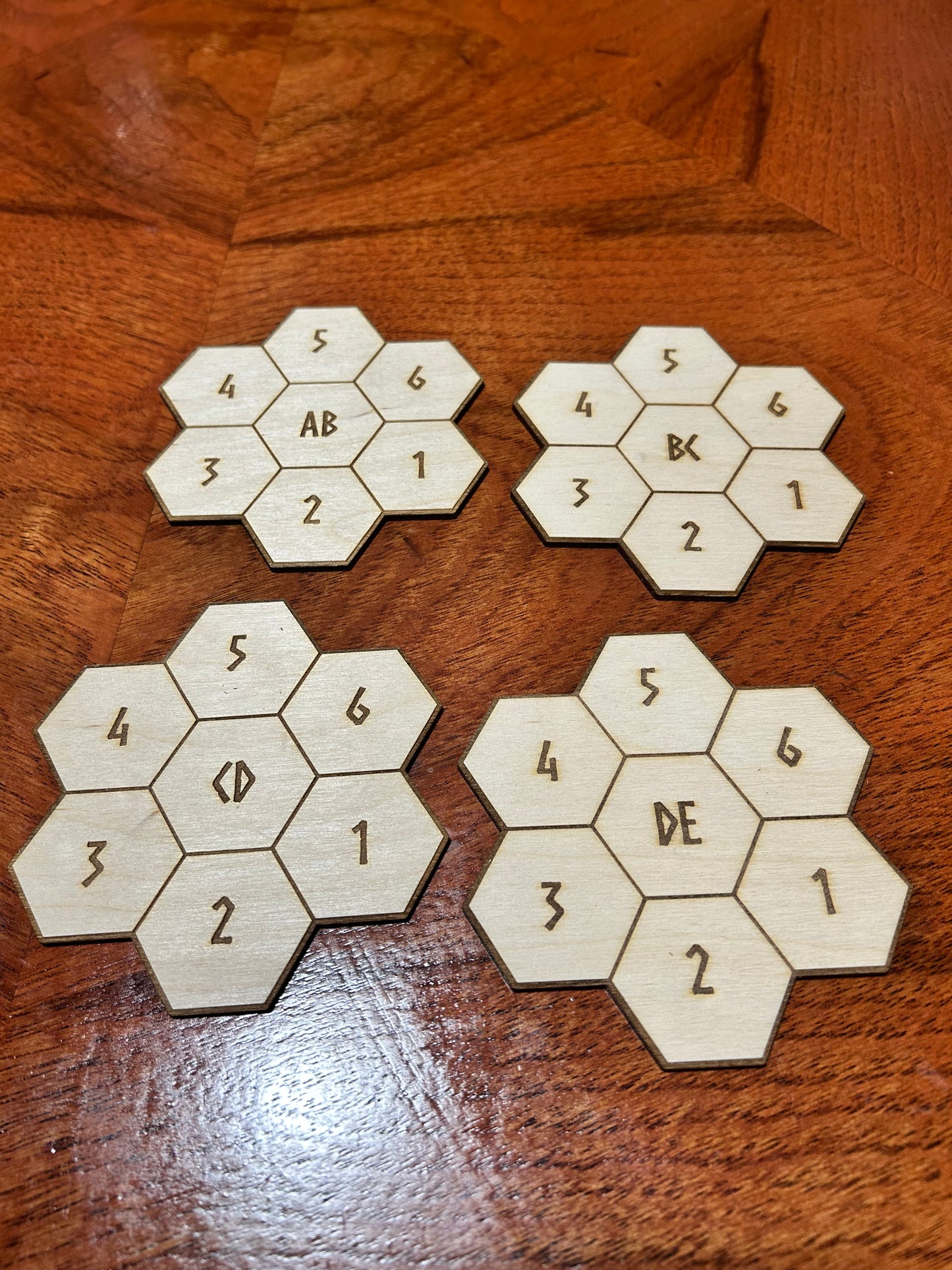 Hexagon Tiles for RPG or Wargaming