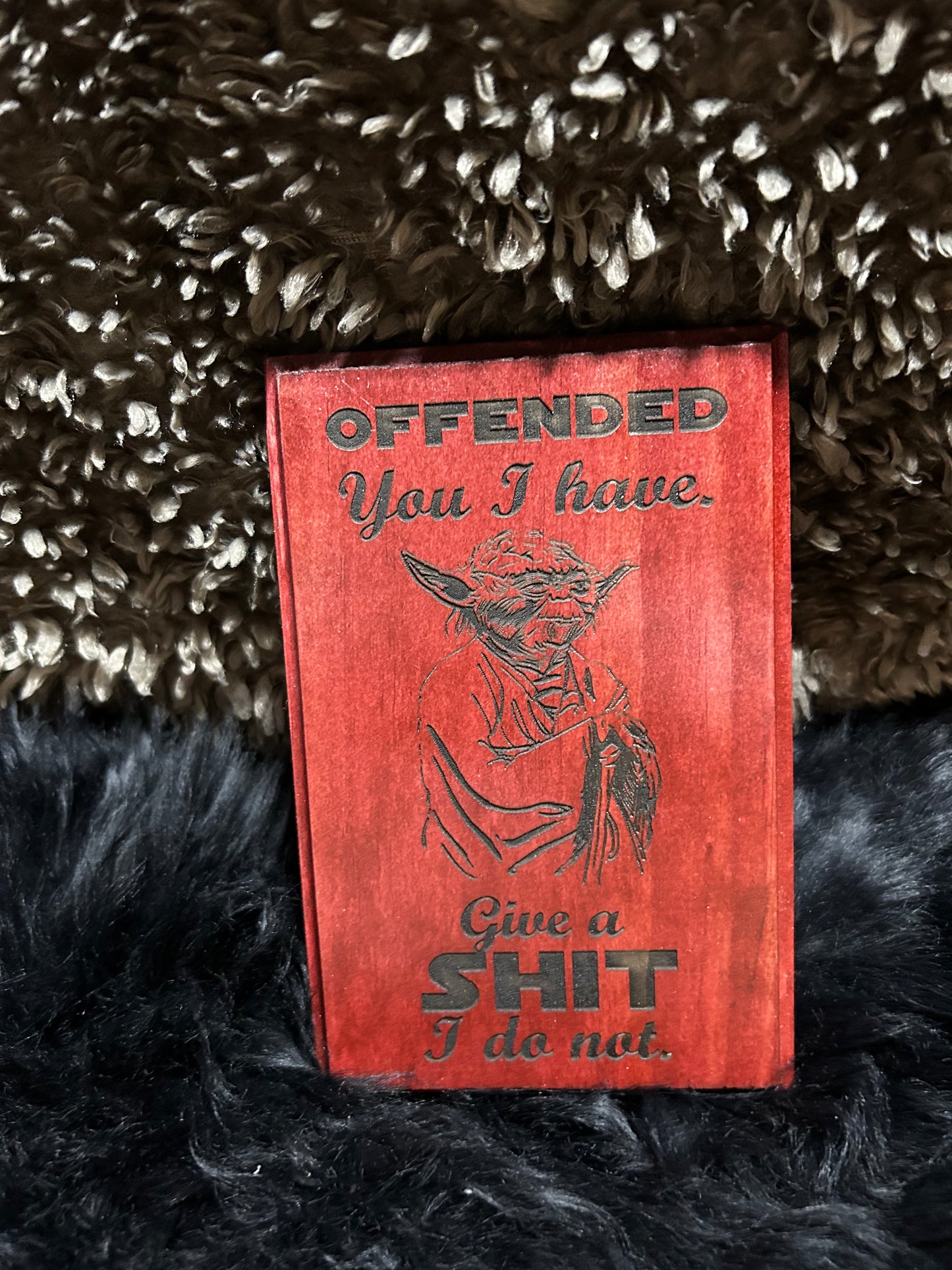 Yoda offended