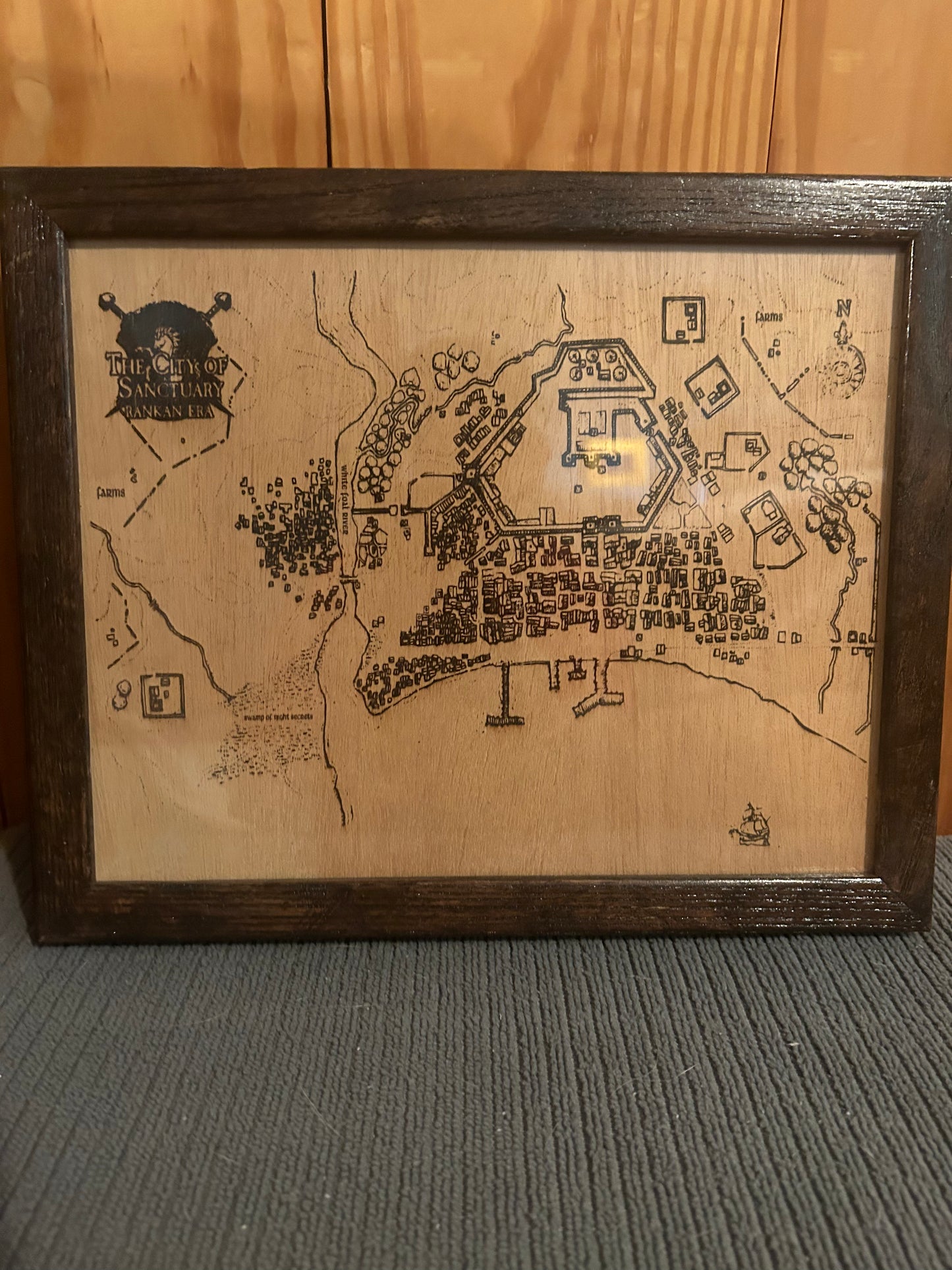 Thieves World Sanctuary Map