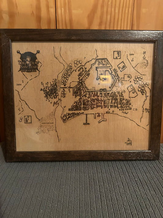 Thieves World Sanctuary Map