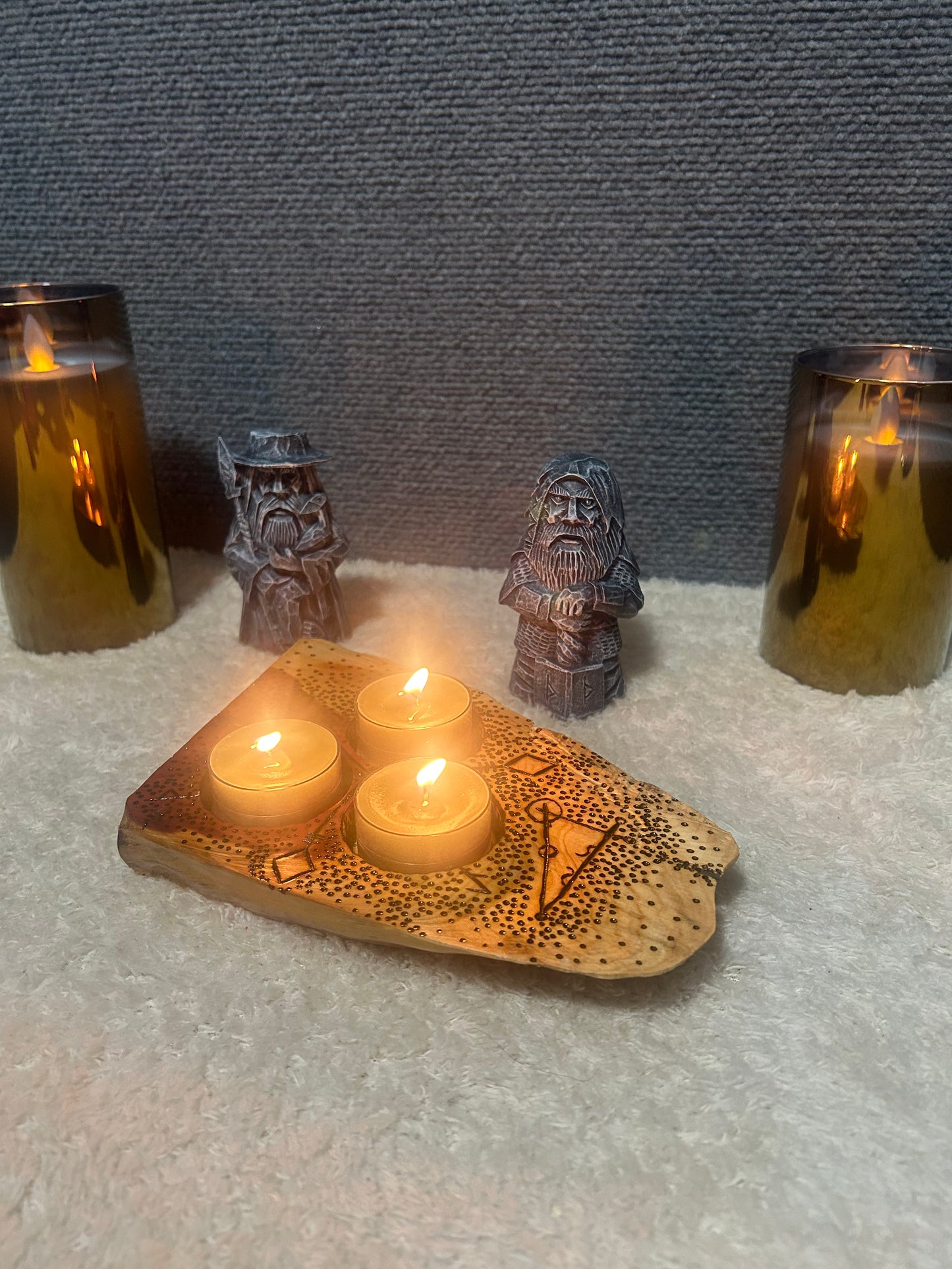 Viking Votive: Svefnthorn (sleep thorn) & Draumstafur (dreamstave)