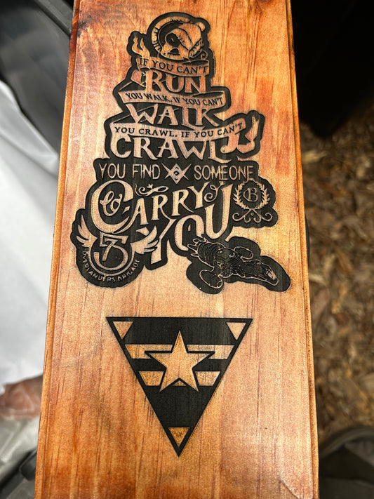 Run Walk Crawl Carry