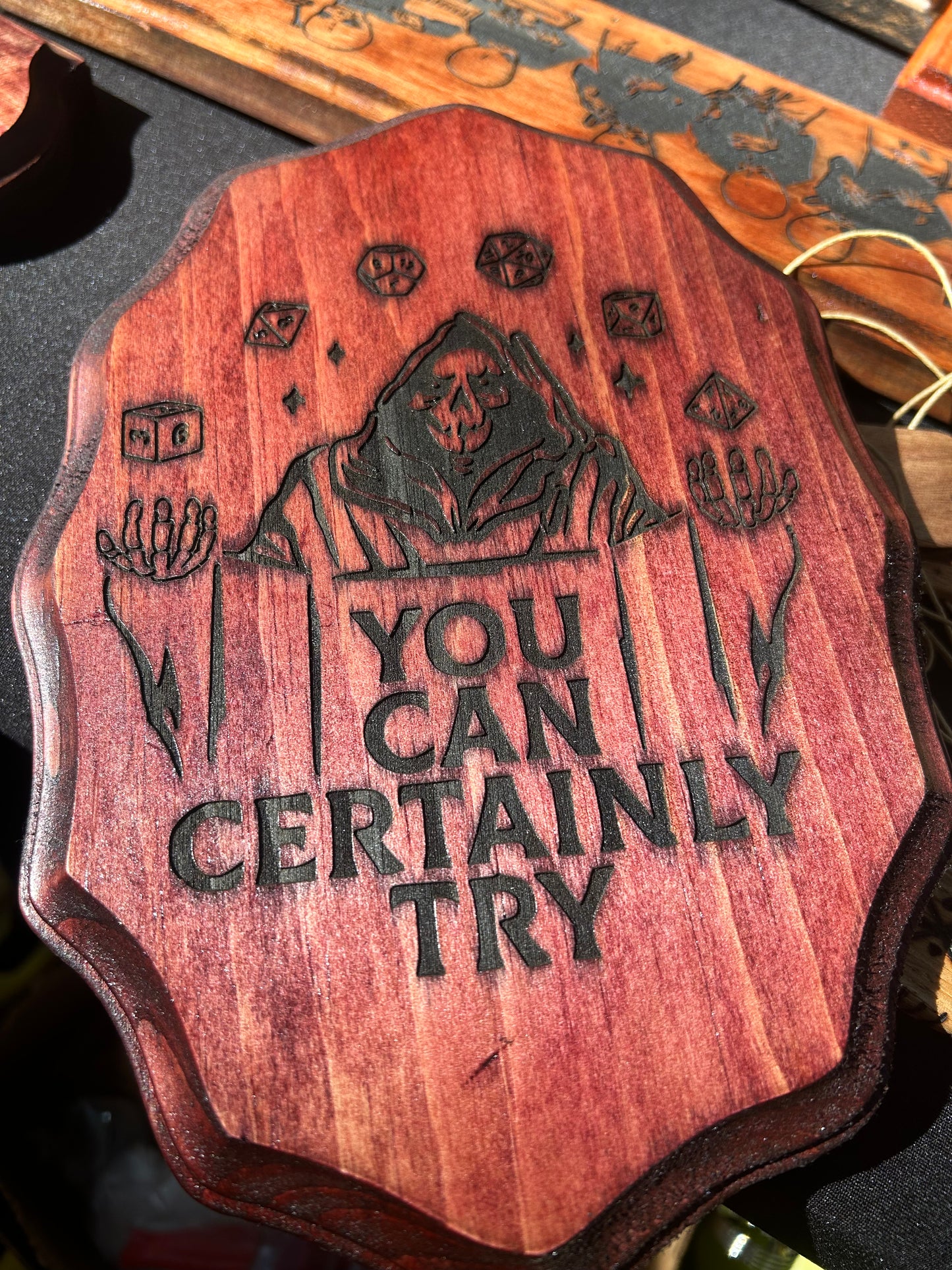 You can certainly try