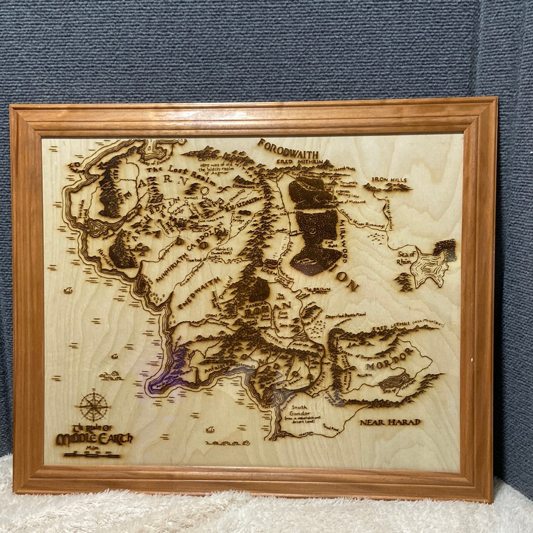 Middle Earth Map