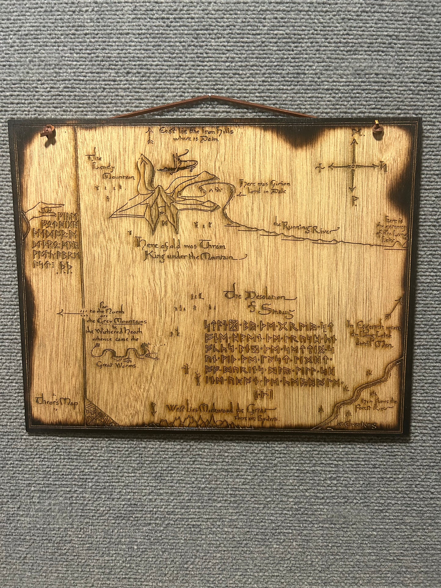 Thorin’s (Hobbit) Map