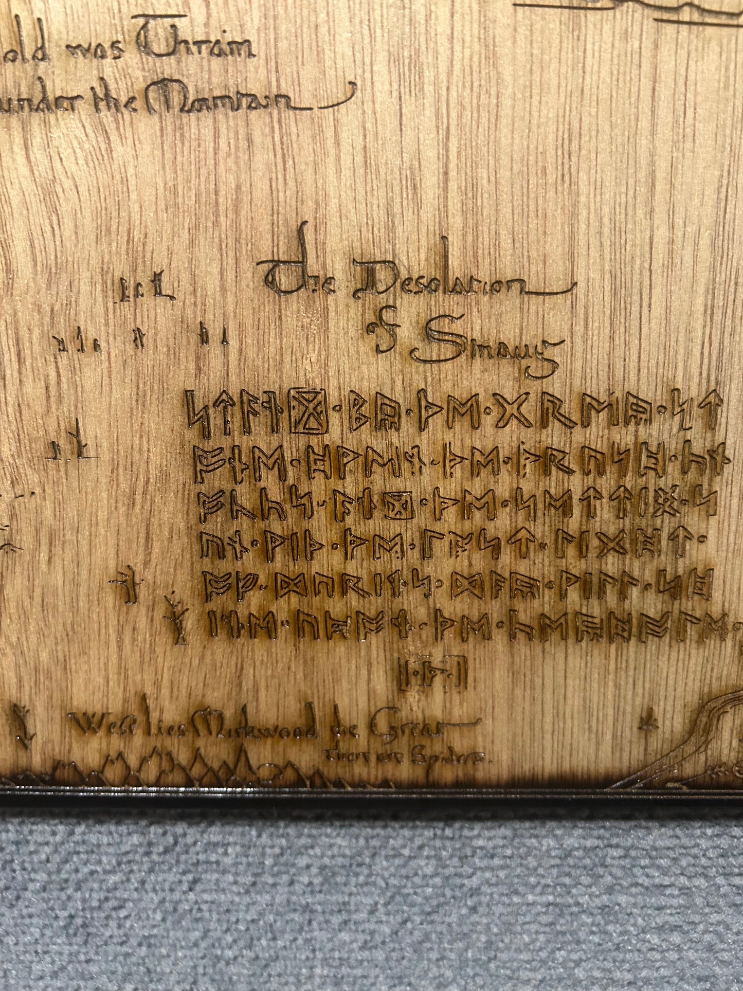 Thorin’s (Hobbit) Map