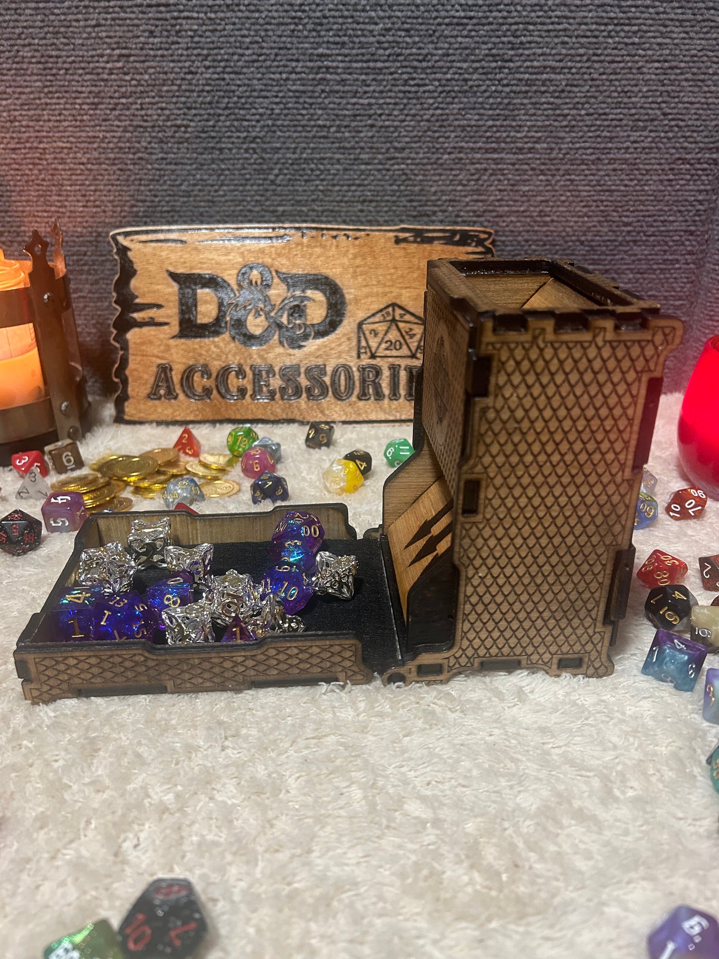 Custom Dice Tray/Tower