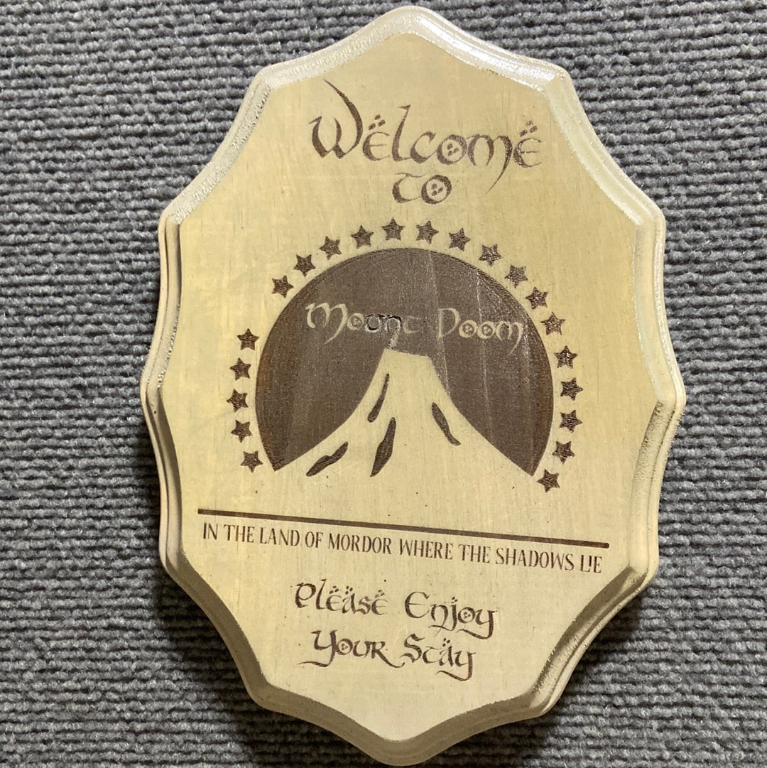 Welcome to Mount Doom