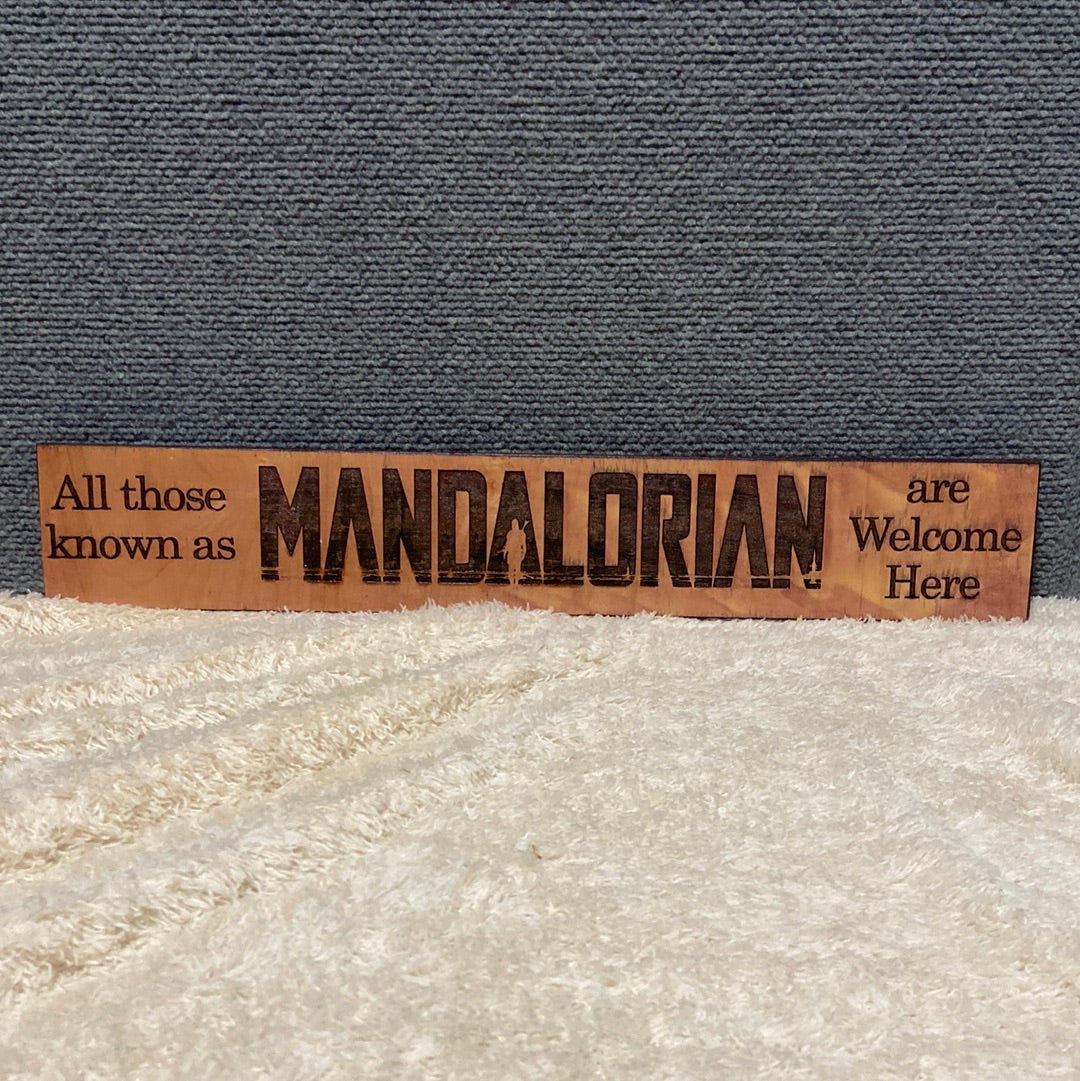 Mandalorian Welcome