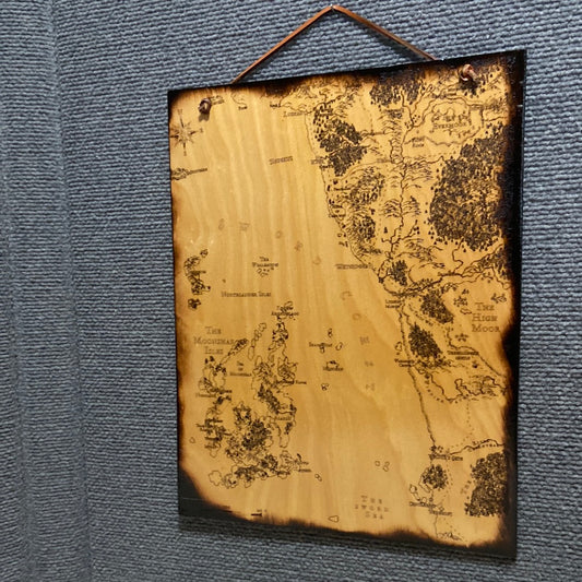 Forgotten Realms Sword Coast Map