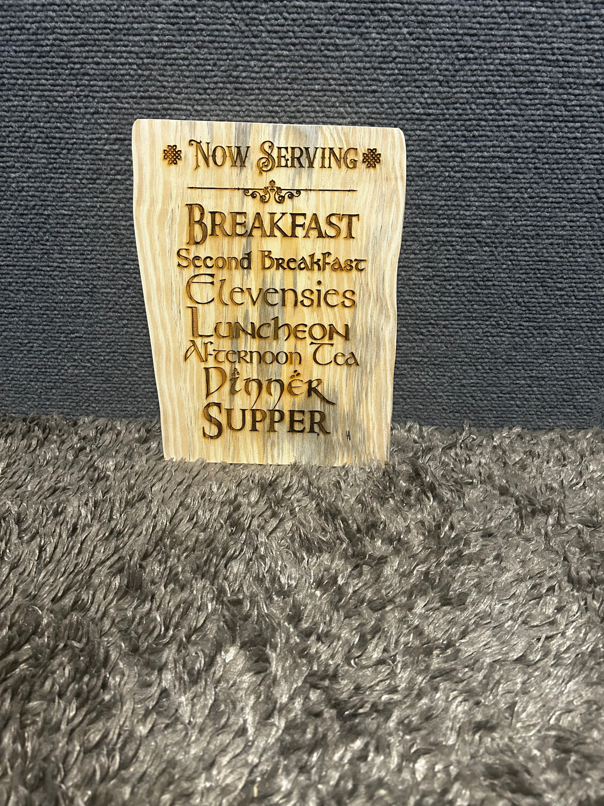 Hobbit Menu