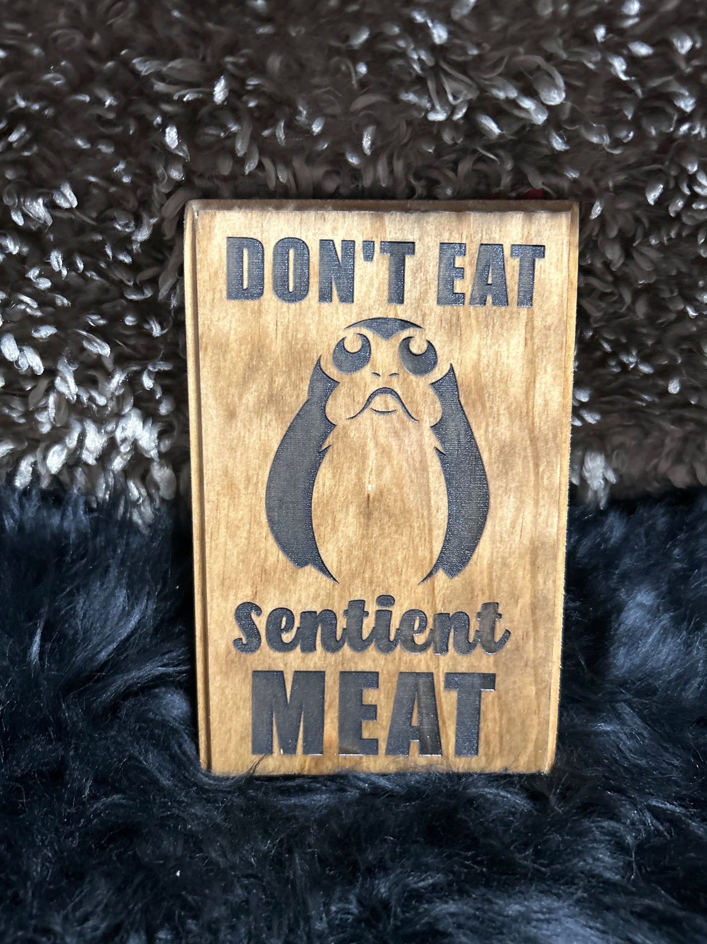 Don’t Eat Sentient Porg Meat