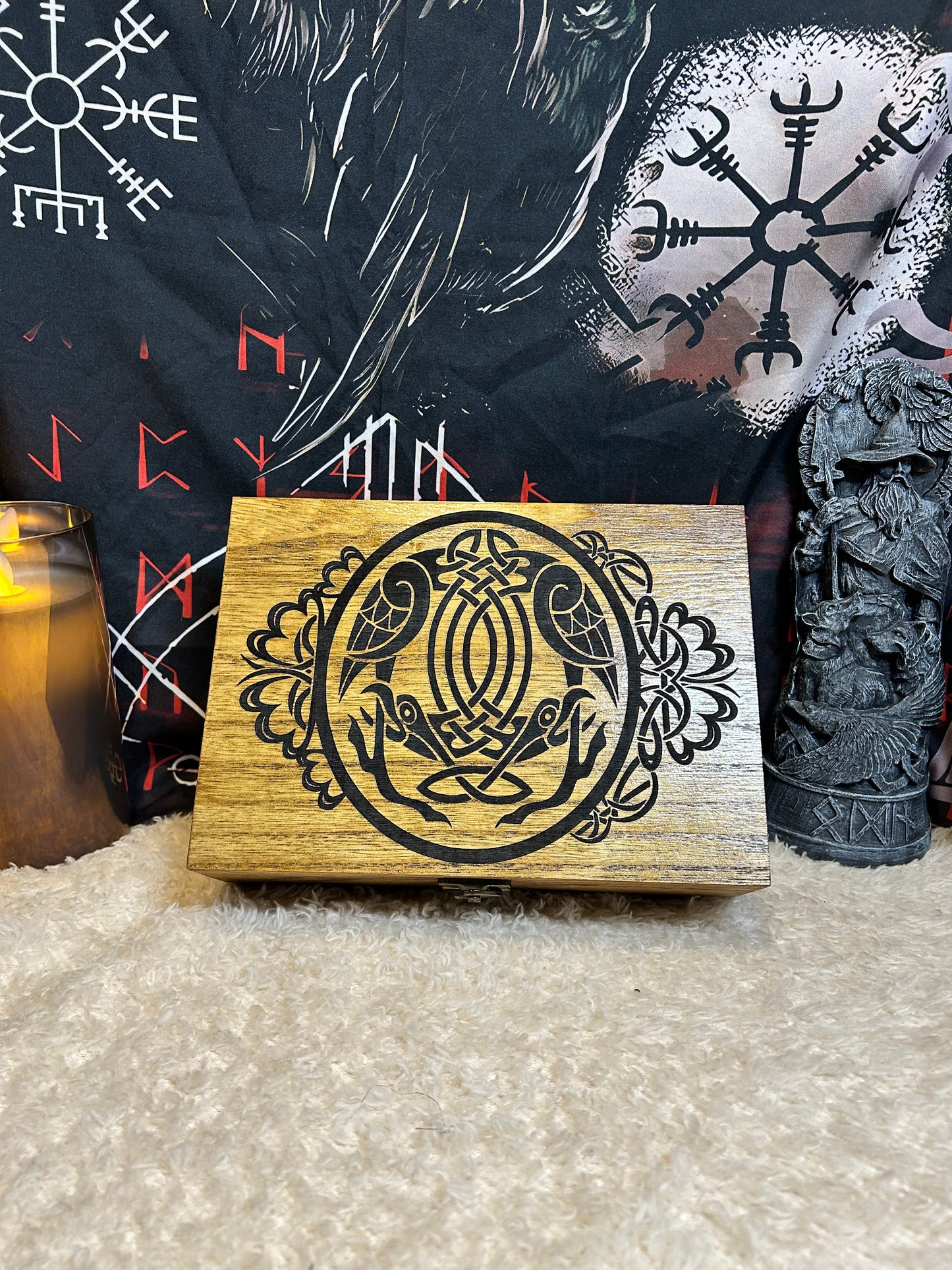 Avian Knotwork Box