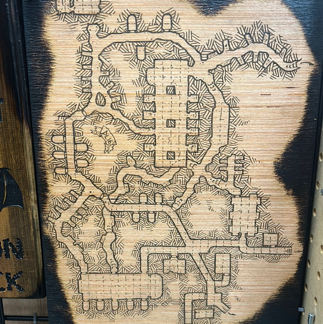 Classic Dungeon Map