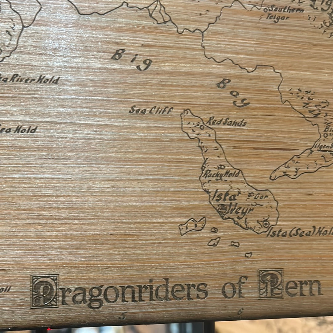 Dragonriders of Pern Map