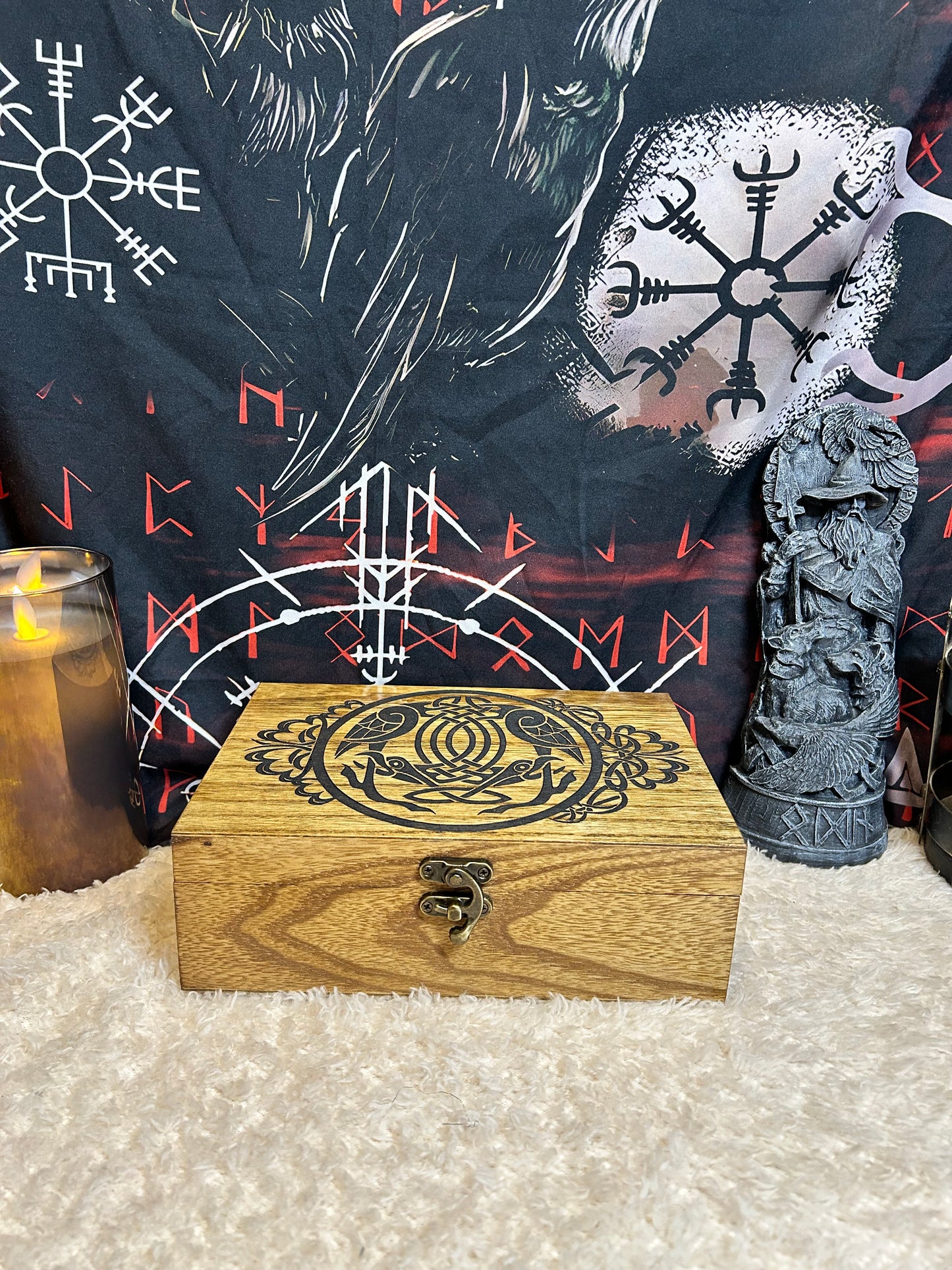 Avian Knotwork Box