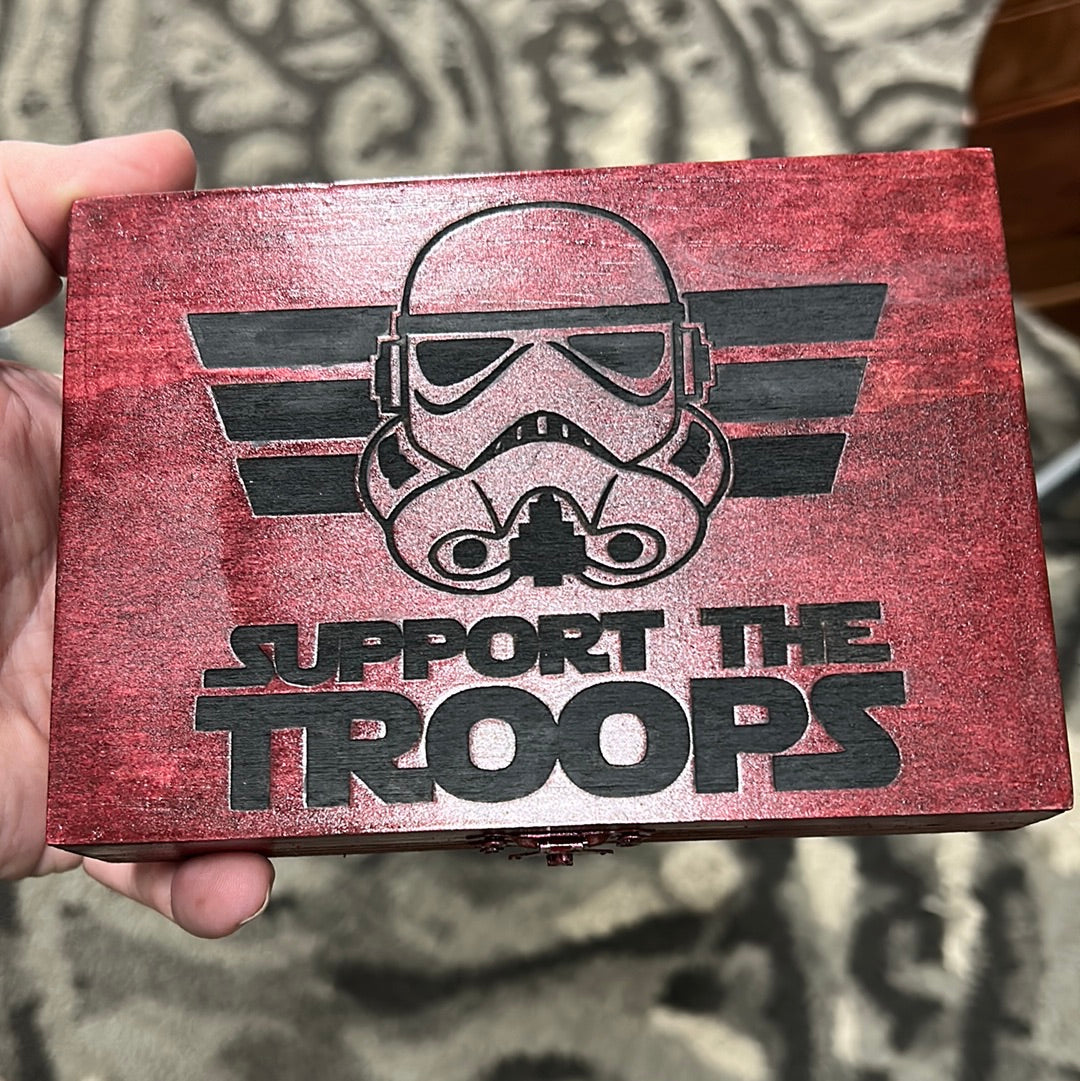 Support your troops box