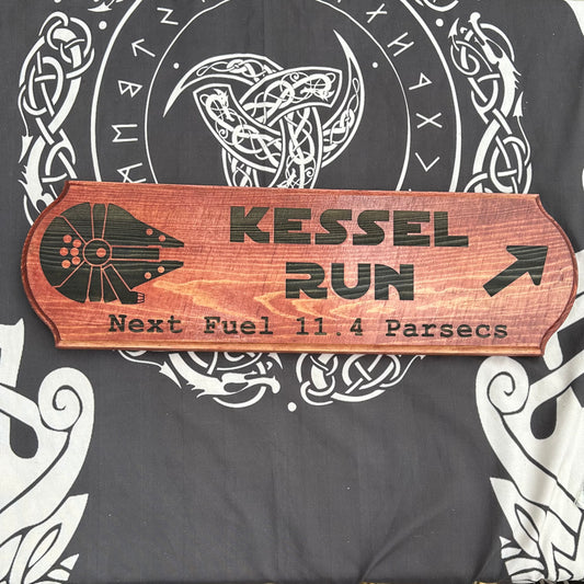 Kessel Run Sign