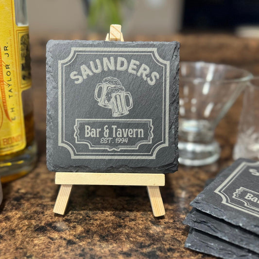 Custom Slate Coasters