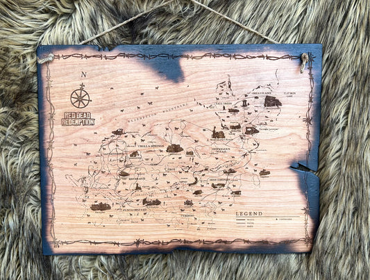 Red Dead Redemption Map