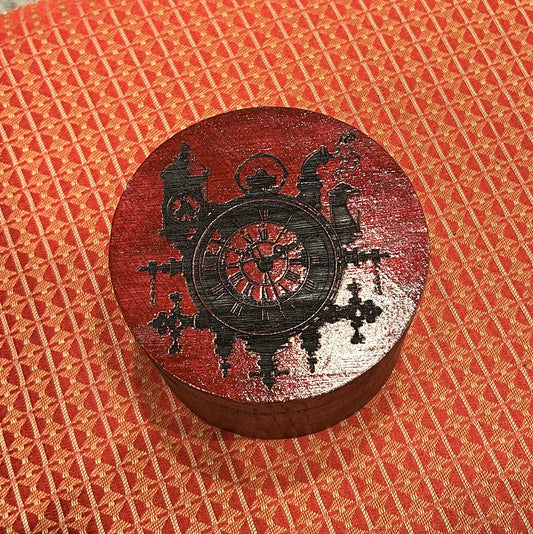 Steampunk Clock Box