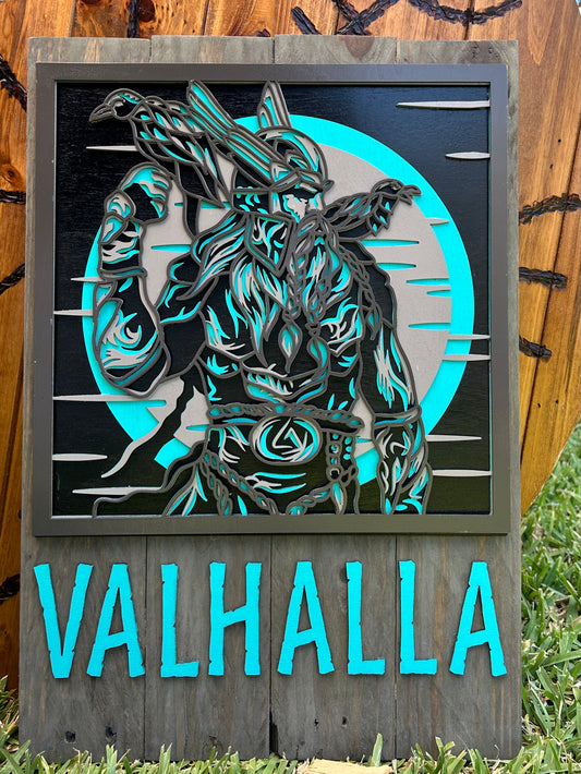 Odin in Valhalla