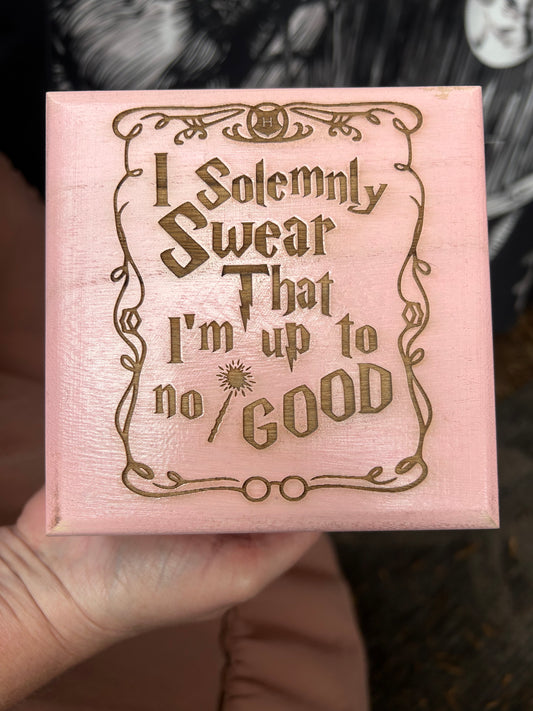 Solemnly Swear Pink Box
