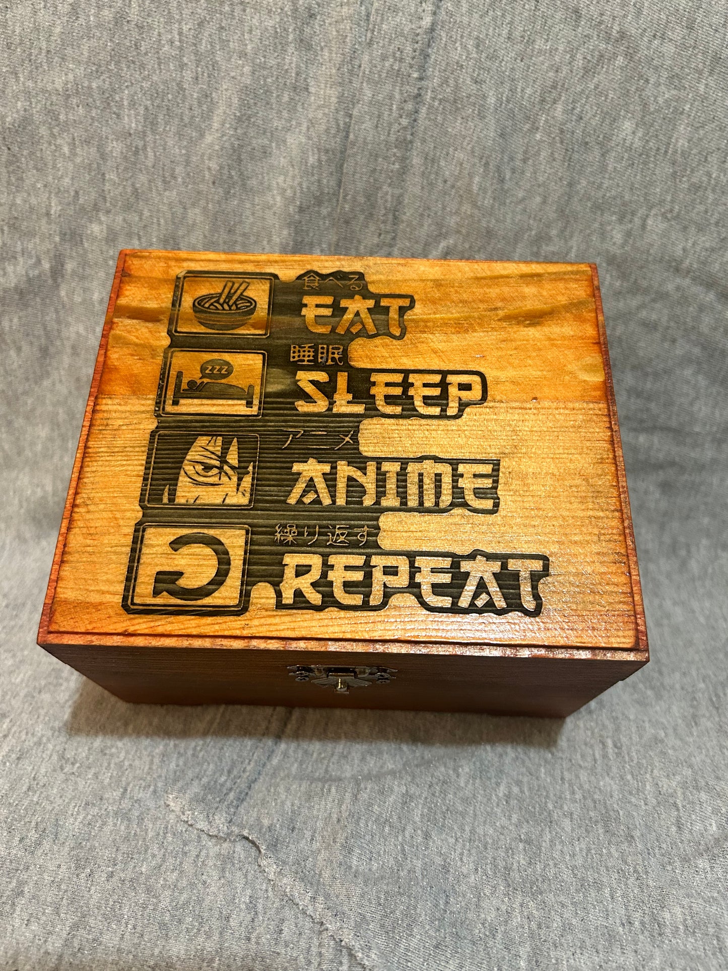 Eat Sleep Anime Repeat Box