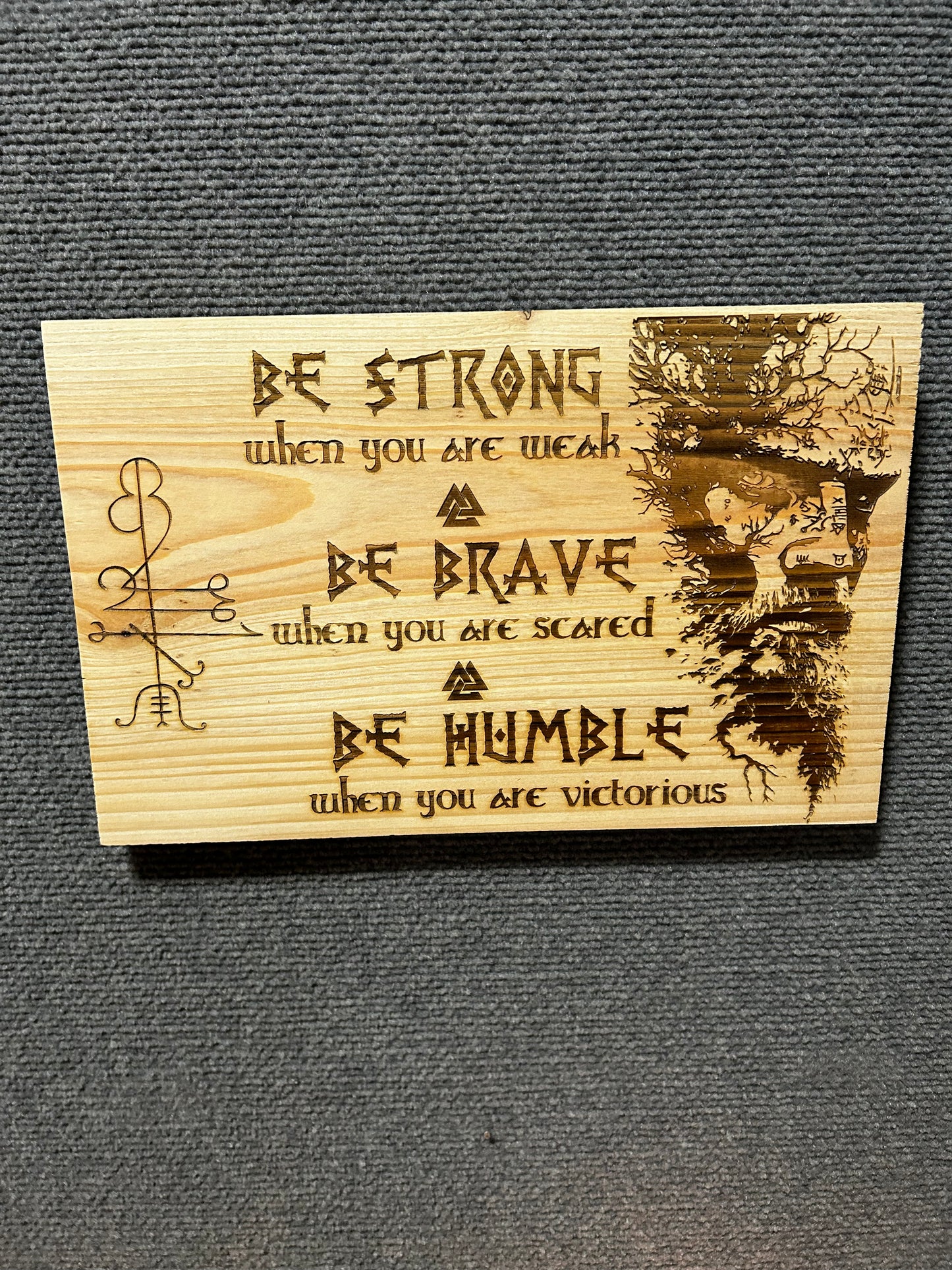 Viking Strong, Brave, Humble