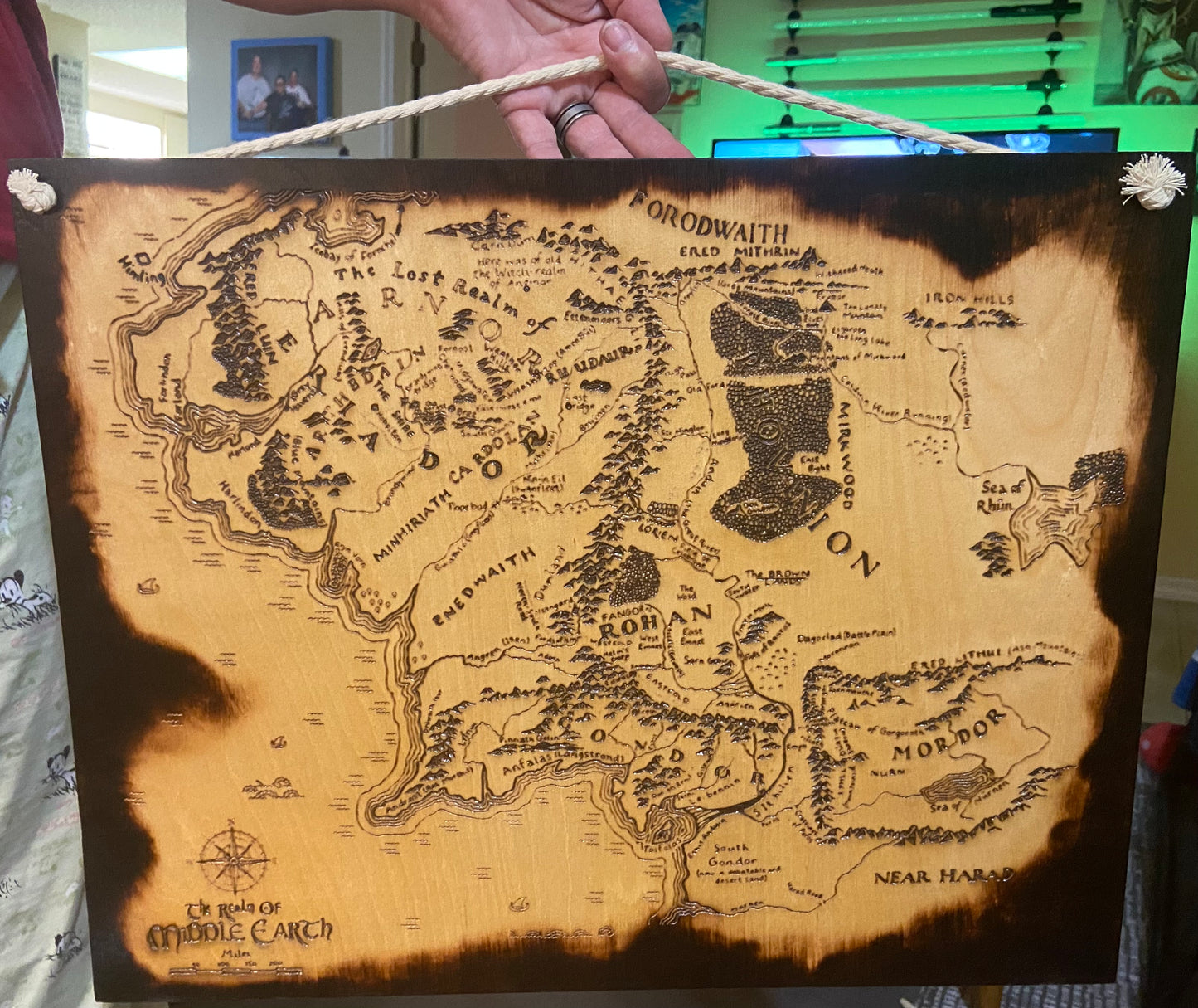 Middle Earth Map