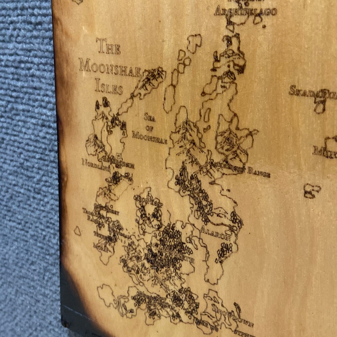Forgotten Realms Sword Coast Map