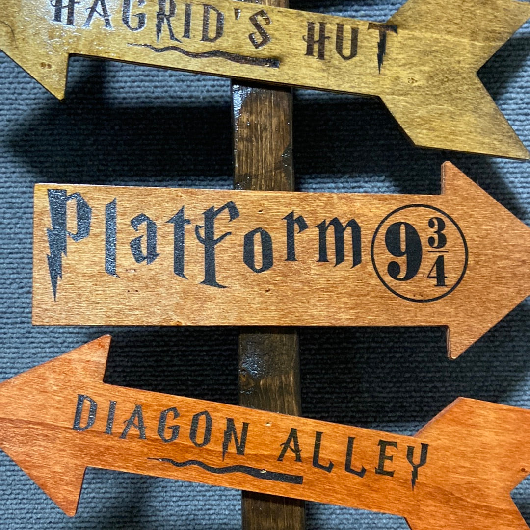 Harry Potter Sign Post