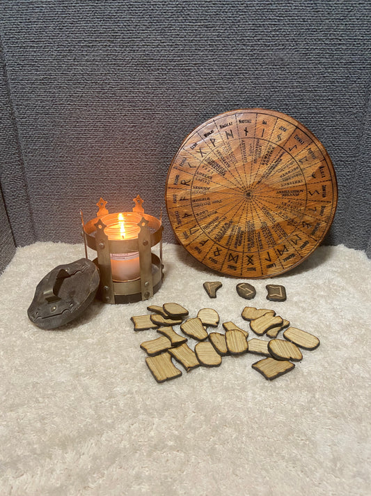 Rune Casting Wheel