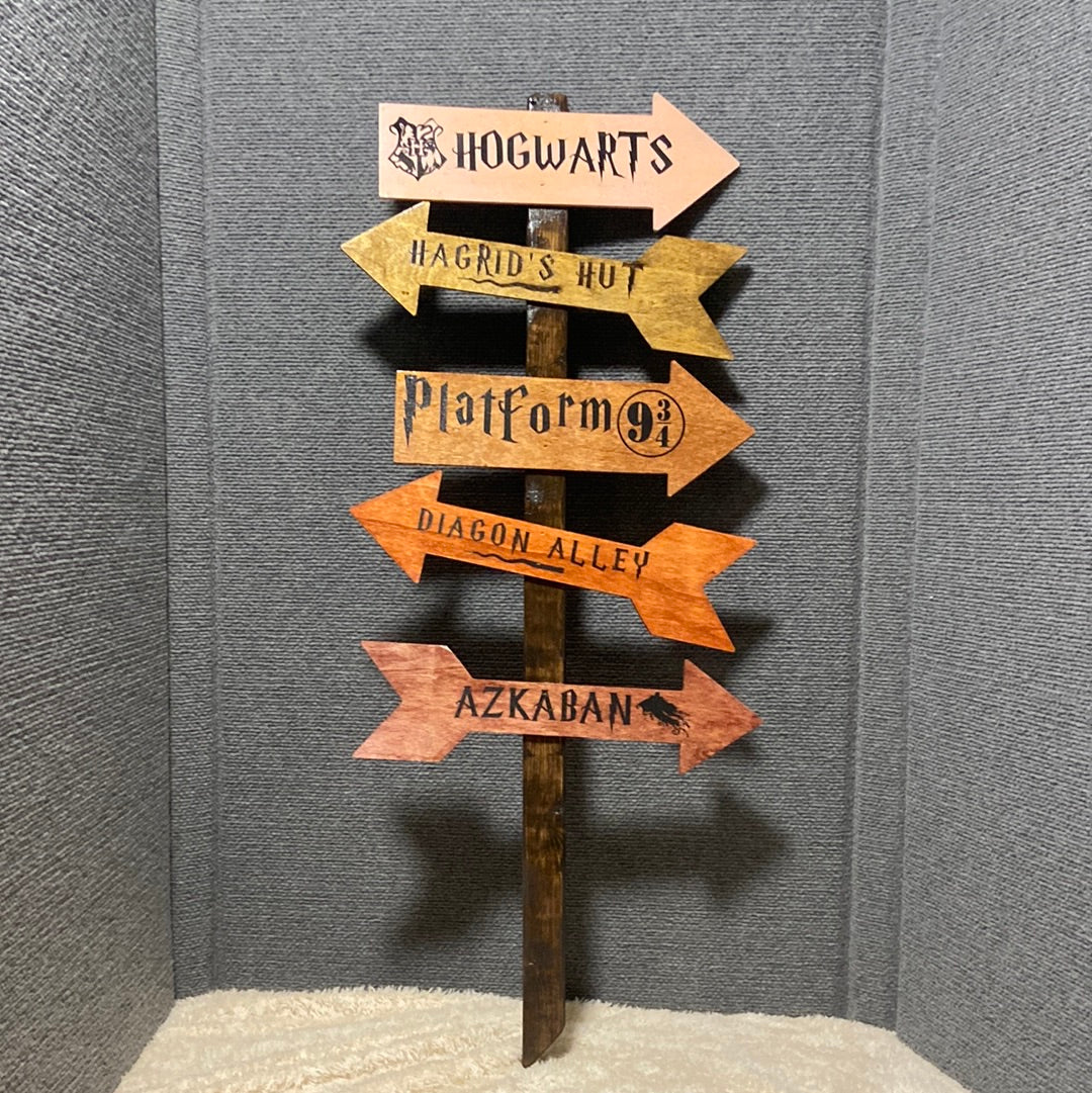 Harry Potter Sign Post