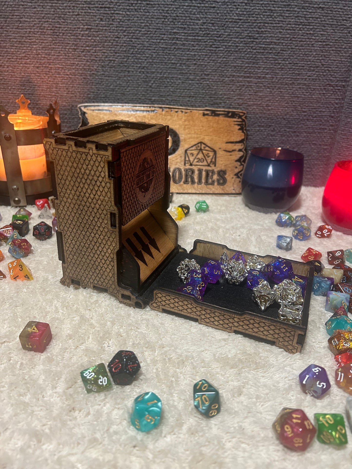 Custom Dice Tray/Tower