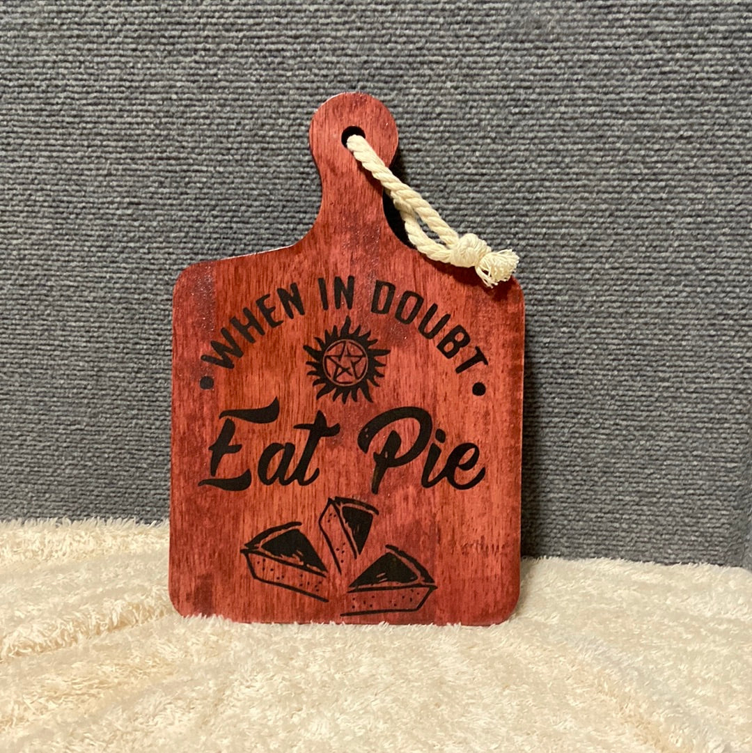 Eat Pie Cutting Board